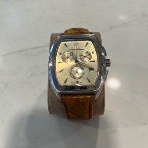 Tommy Bahama leather Tachymeter watch